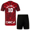 Fotballtrøye Athletic Bilbao Williams JR 10 Fjerdedrakt 2025-26 Kortermet - Barn(+ Shorts)